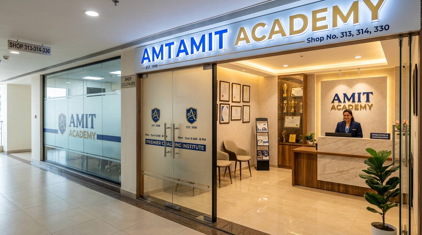 Amit Academy Reception Entrance